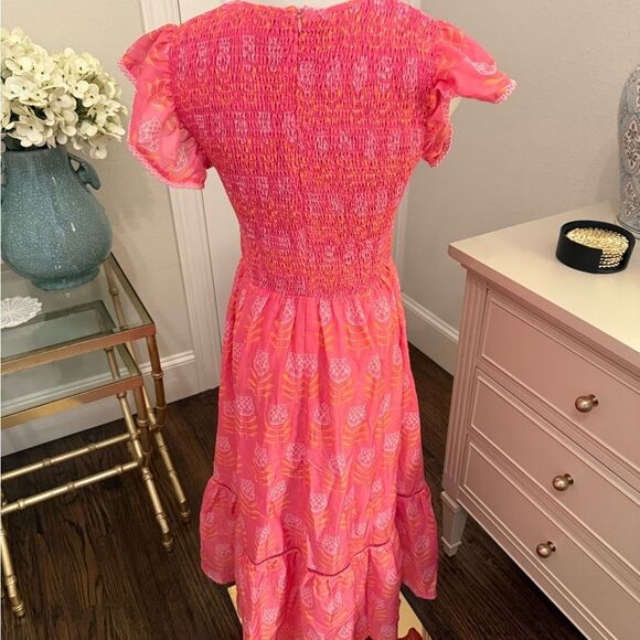 J.Marie Mia Rose Smocked Ruched Tiered Dress
ii5 - Picture 5 of 6